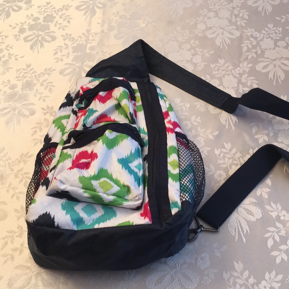Thirty-One Sling Backpack, Candy Corners